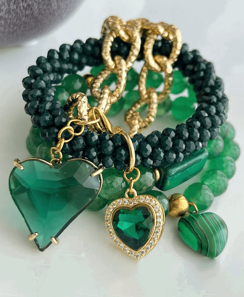 Emerald Green Bracelet - Jewelry Trends USA